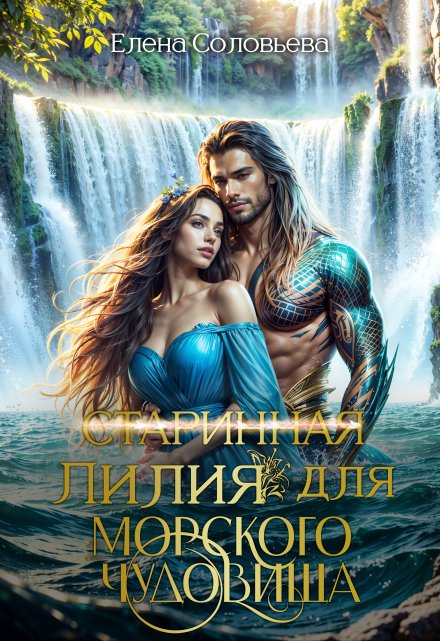 (старинная) Лилия для Морского Чудовища