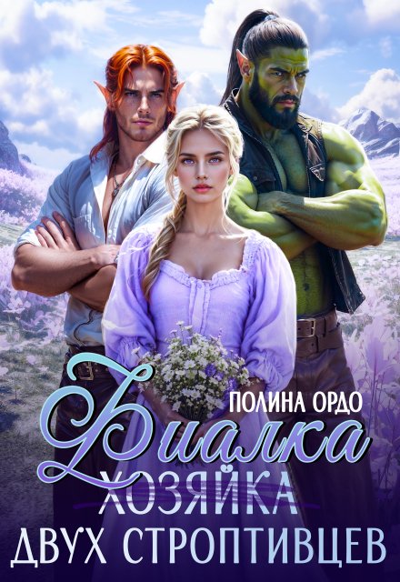 Фиалка (хозяйка) двух строптивцев